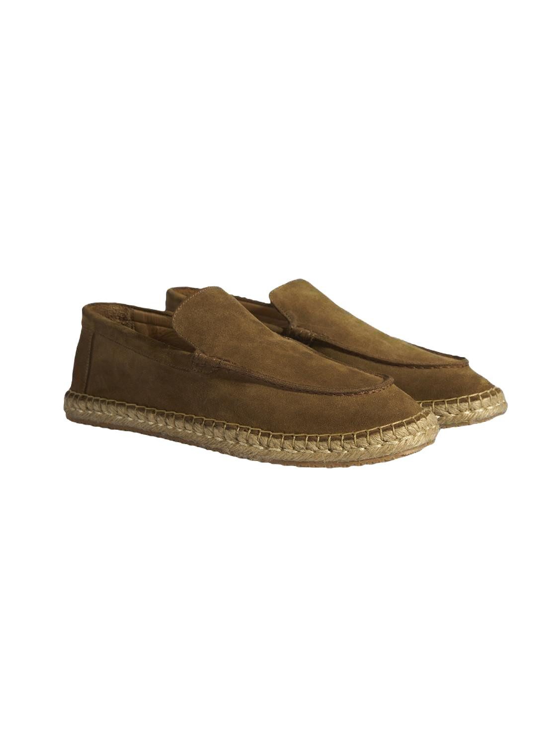 Desa Herren-Slipper – Obermaterial aus Wildleder, Lederfutter, ohne Versch Loafer