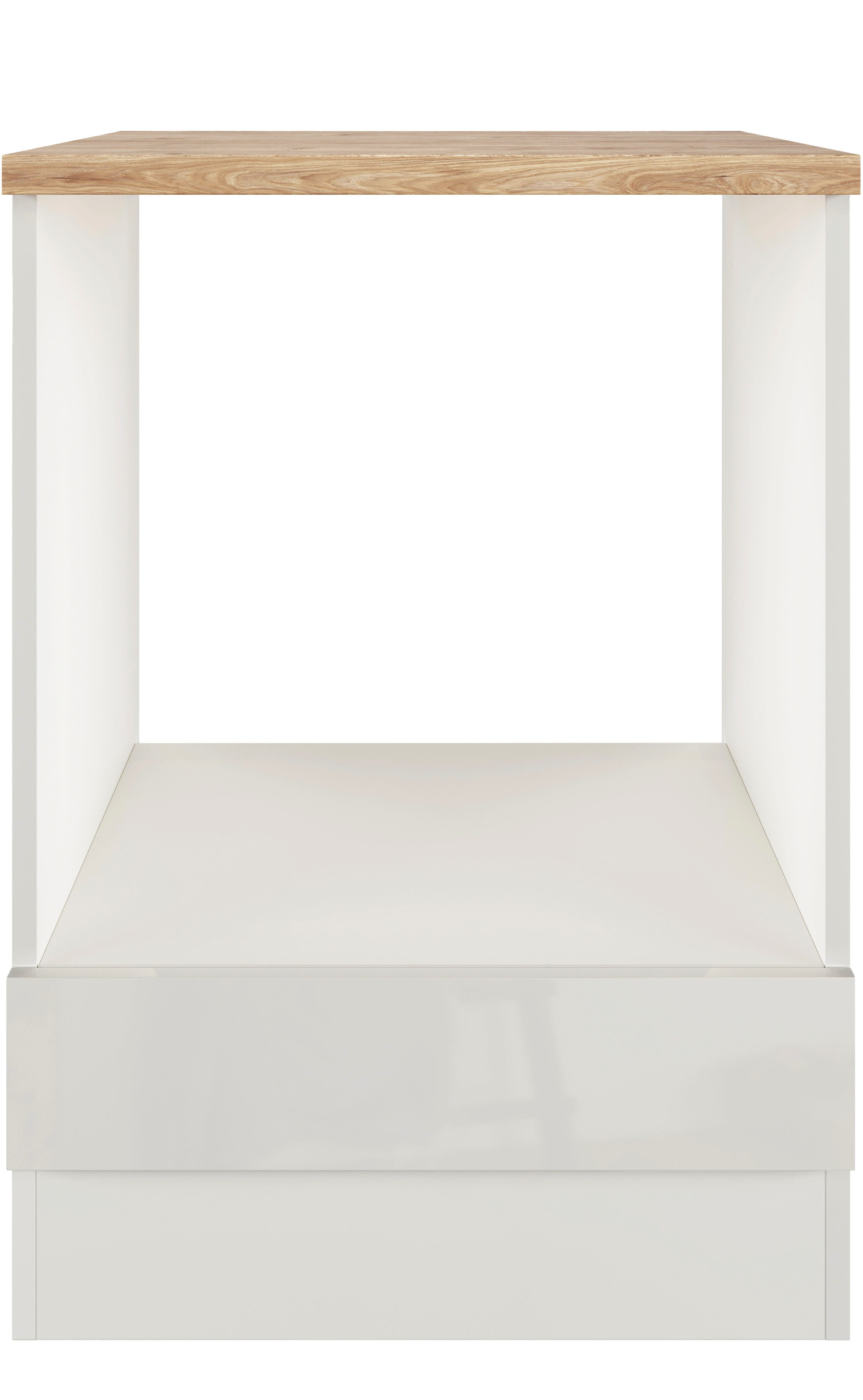 Flex-Well Herdumbauschrank Lund (B x H x T) 60 x 85 x 60 cm, mit Nische für Standard-Einbauherd