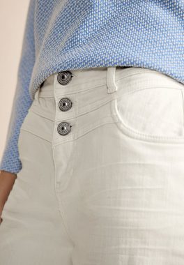 STREET ONE 5-Pocket-Jeans DENIM CULOTTE mit Elasthan und Schlag