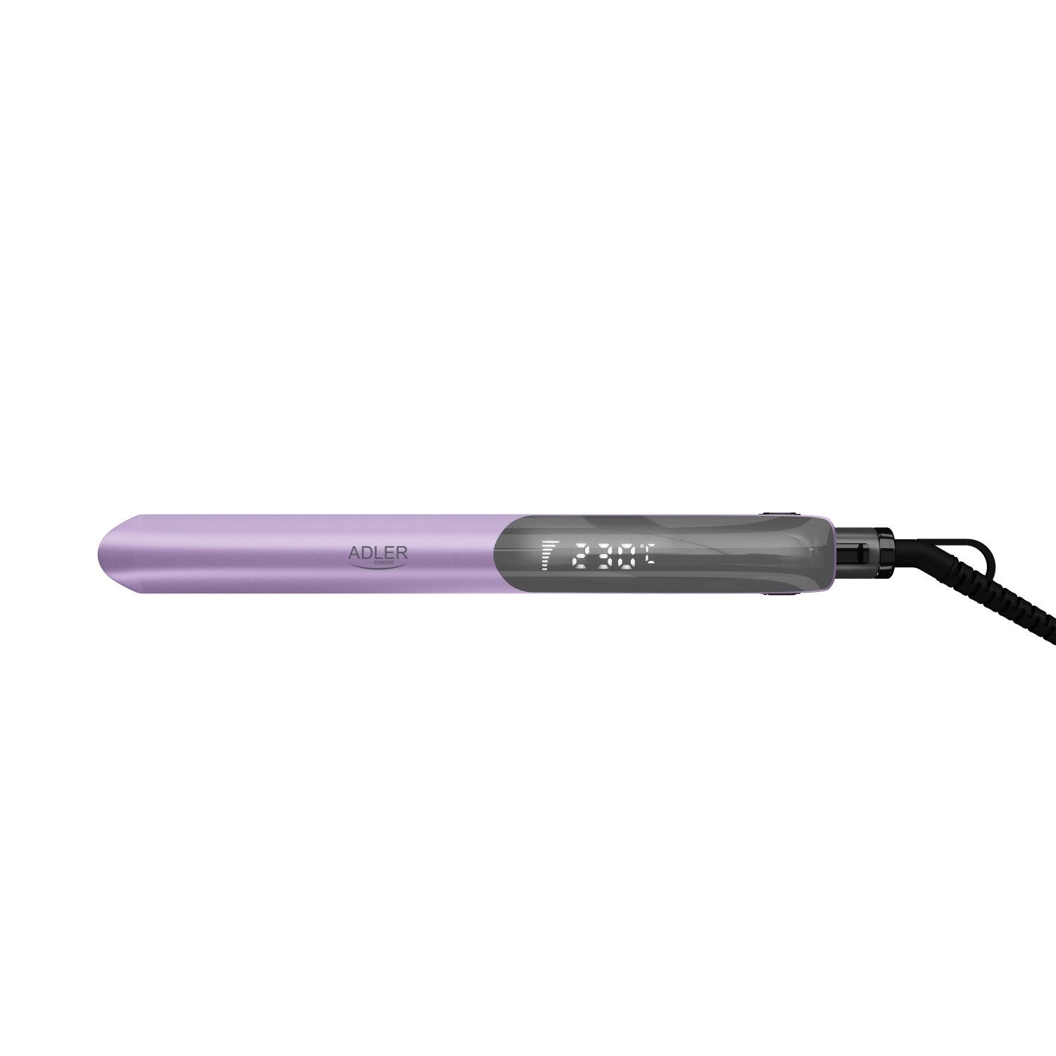 Adler Glätteisen AD 2329 Keramik-Keratin-Beschichtung, mit LCD & 6 Temperaturstufen, 54W