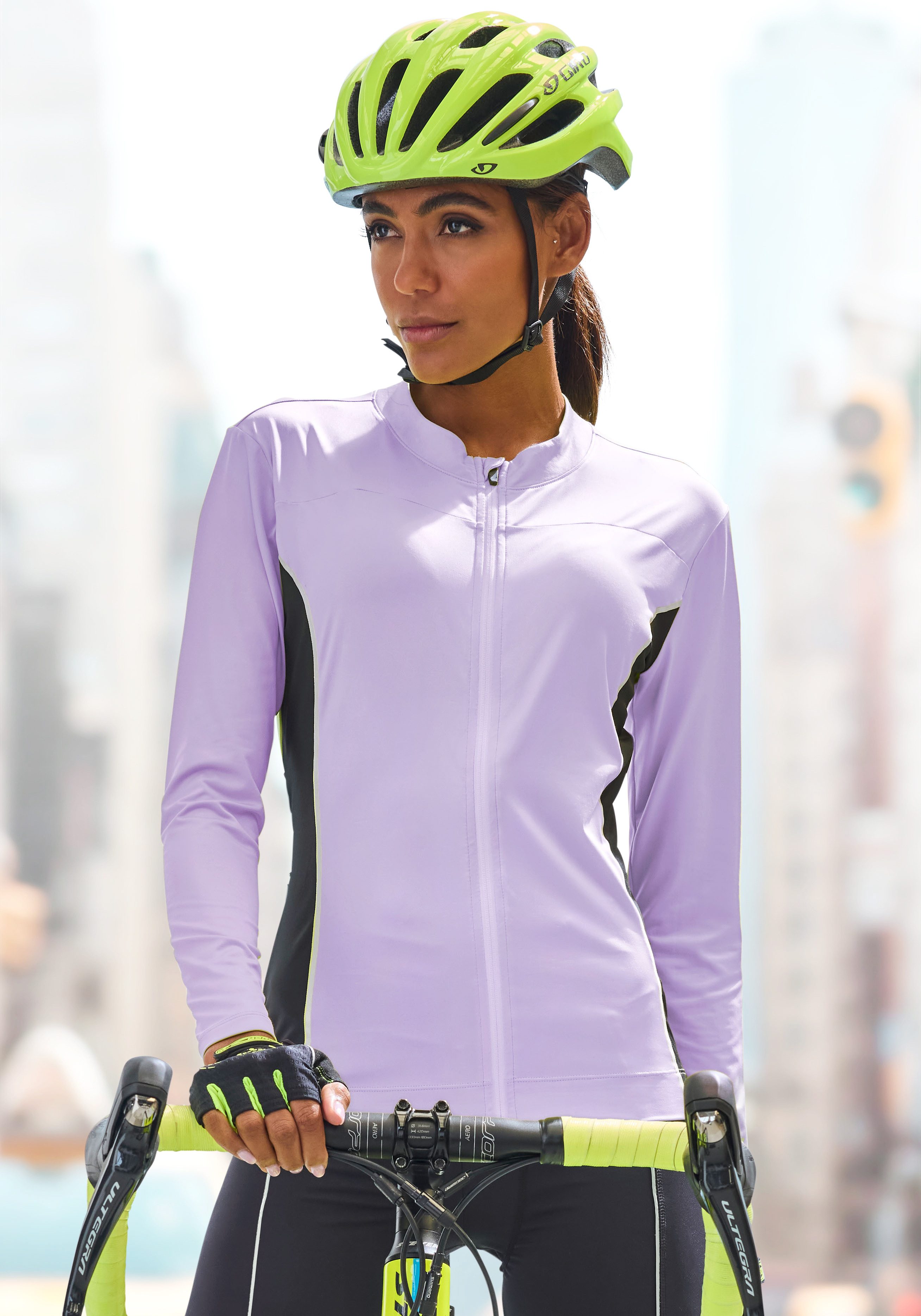 Vivance Active by Lascana Funktionsshirt - Fahrradshirt mit reflektierenden Details, Radsport