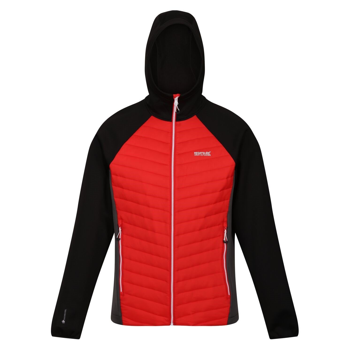 Funktionsjacke VII Softshelljacke schwarz-rot Regatta Hybrid Andreson Regatta Herren