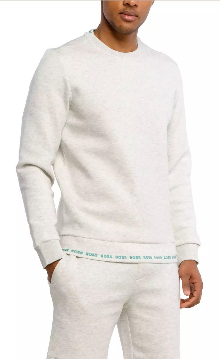 BOSS Sweatshirt Salbo Retro Sweater Slim günstig online kaufen