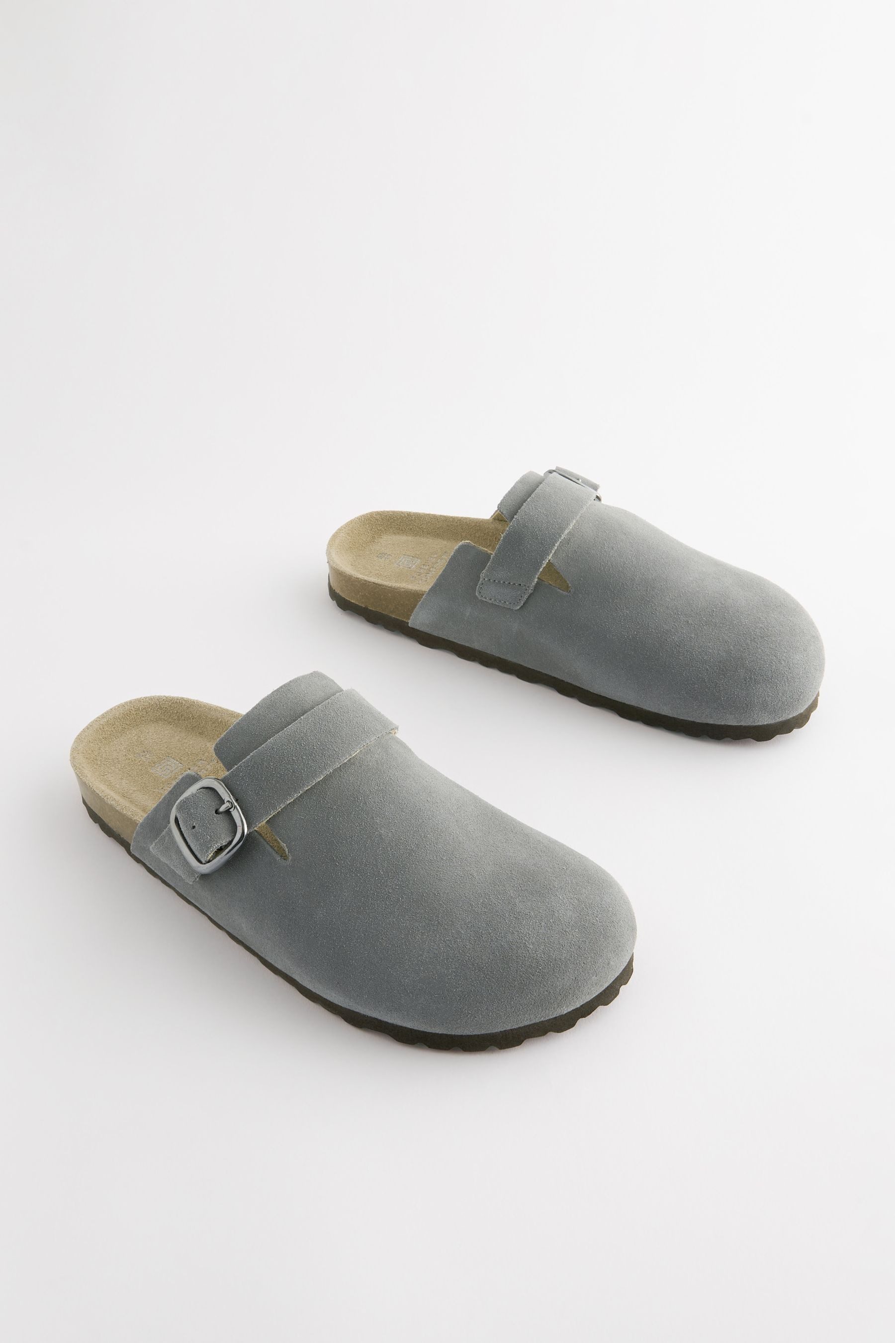 Next Forever Comfort® Leder-Clogs mit Fußbett günstig online kaufen