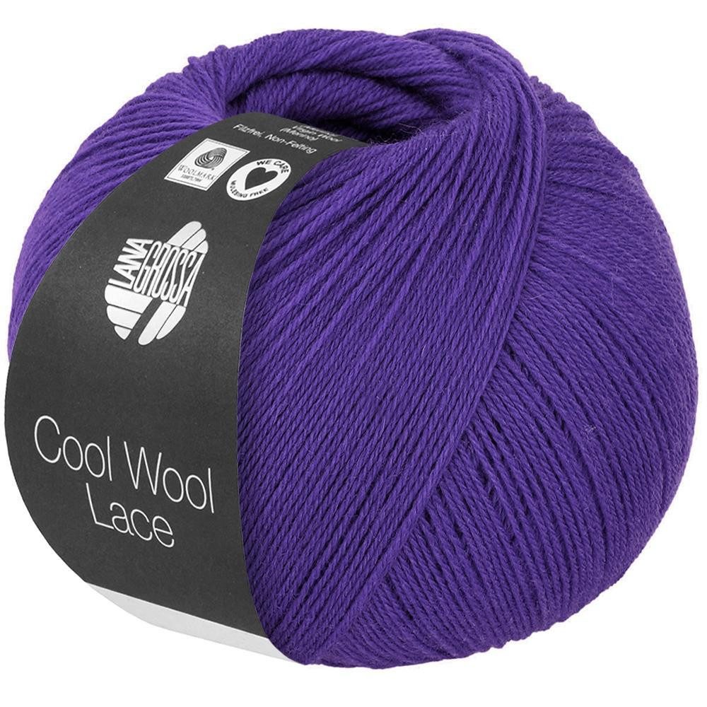 LANA GROSSA Cool Wool Lace Häkelwolle, 400 m