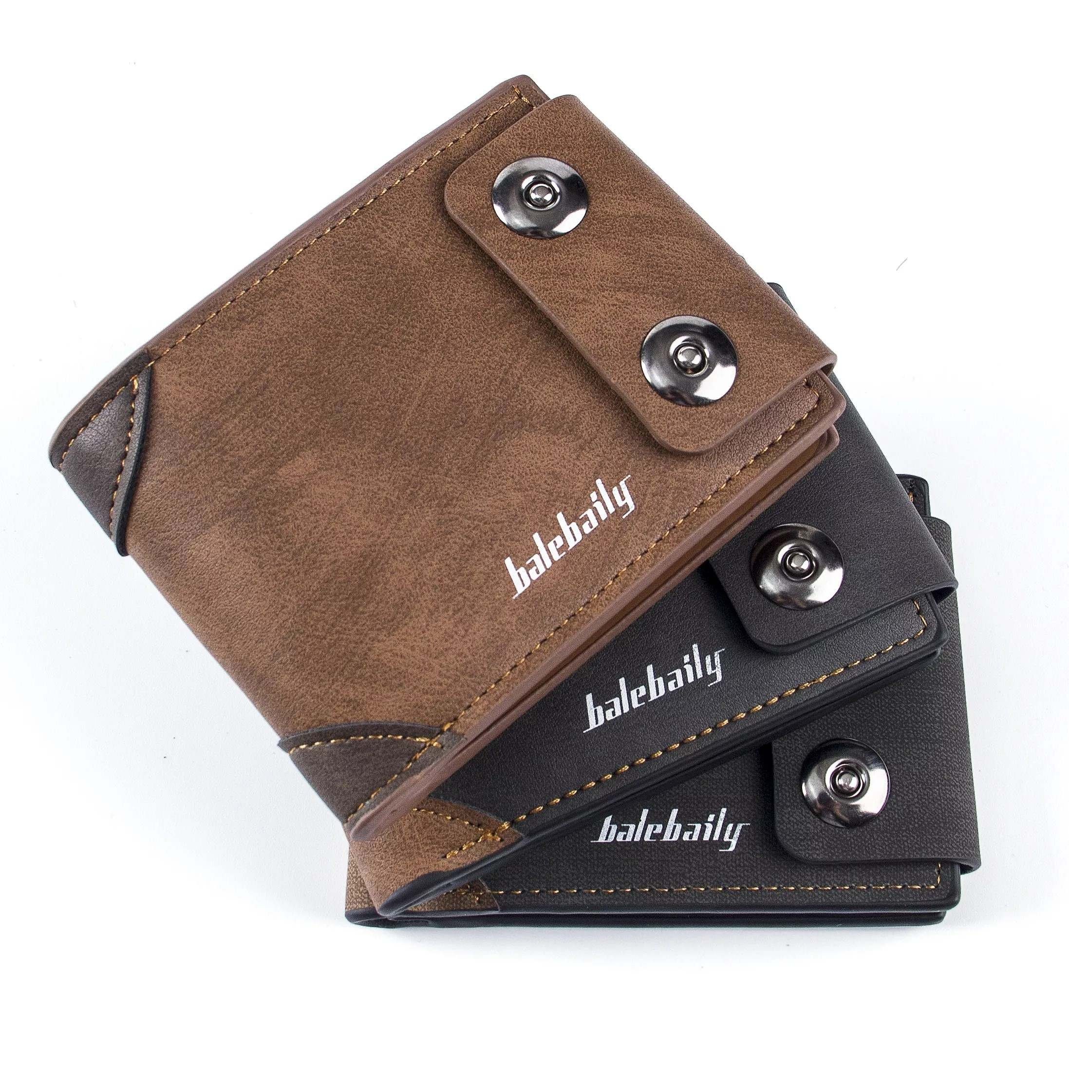 SIMGET. Geldbörse Gelbeutel Herren Wallet Magnet mit Münzfach 9 Karten günstig online kaufen