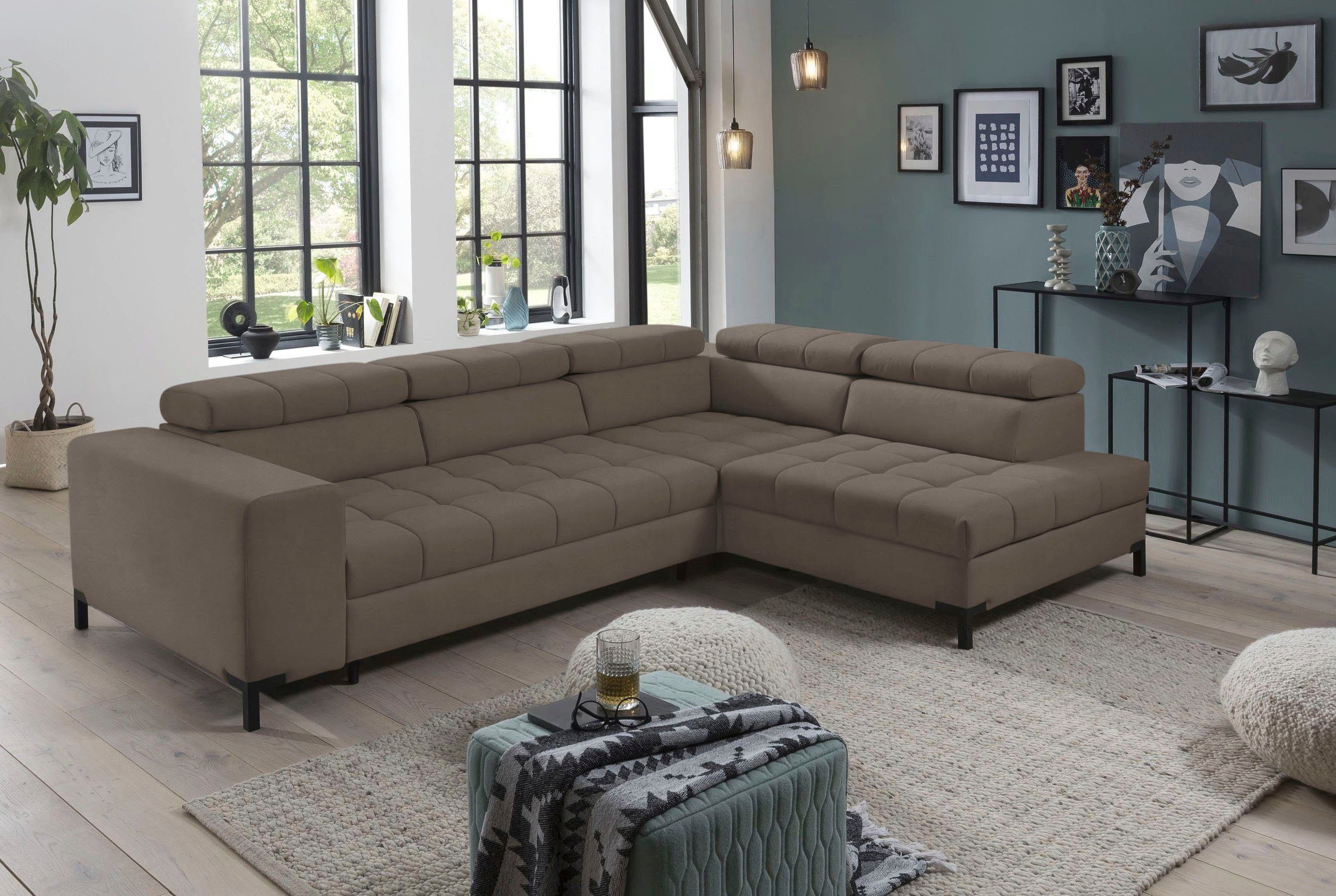 exxpo - sofa fashion Ecksofa Bocco, günstig online kaufen