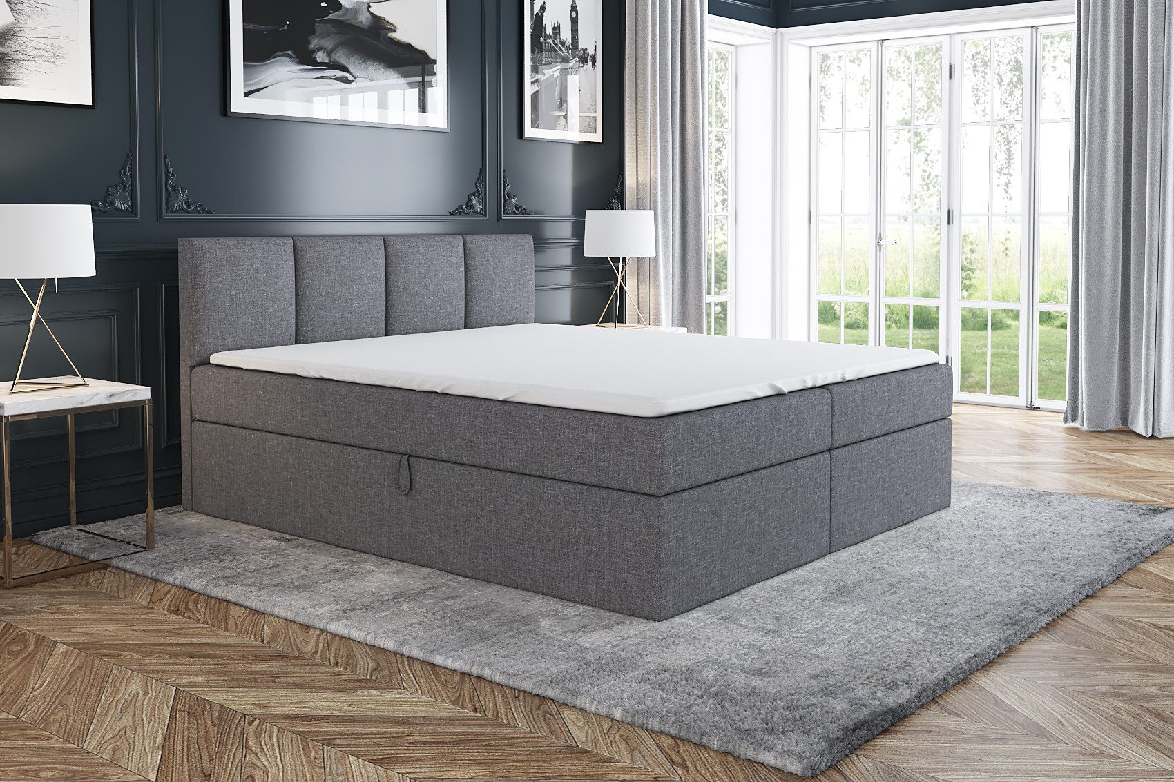 A&J MöbelLand GmbH Boxspringbett ABI mit günstig online kaufen
