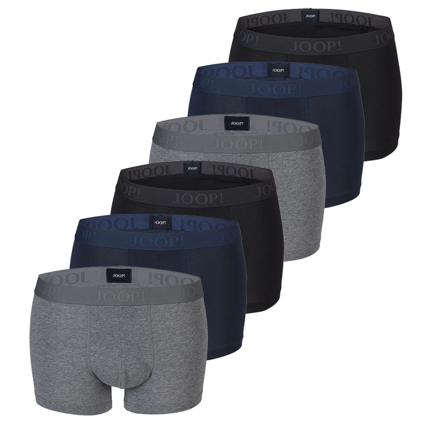 Navy / Schwarz / Grau melange