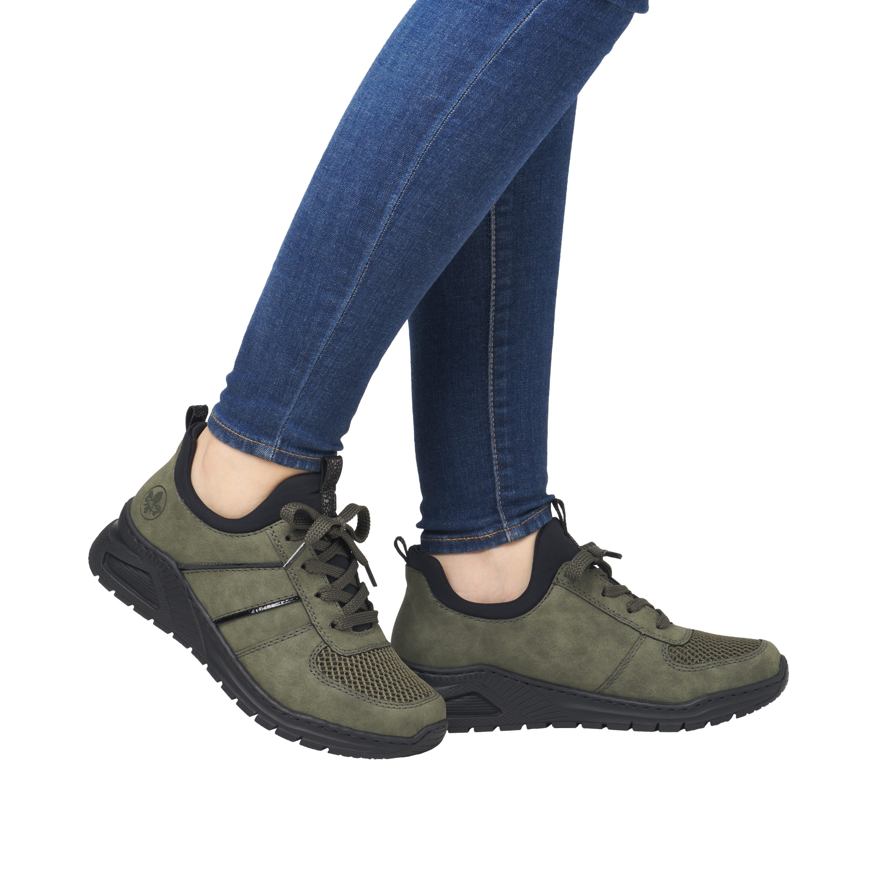 Rieker Slip-On Sneaker Schlupfschuh, Halbschuh, Freizeitsneaker, weiche Mem günstig online kaufen