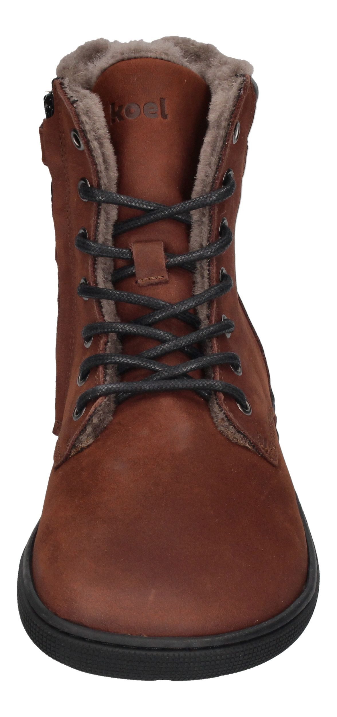 KOEL FLORENCE LAMBWOOL Barfußschuh Chocolate