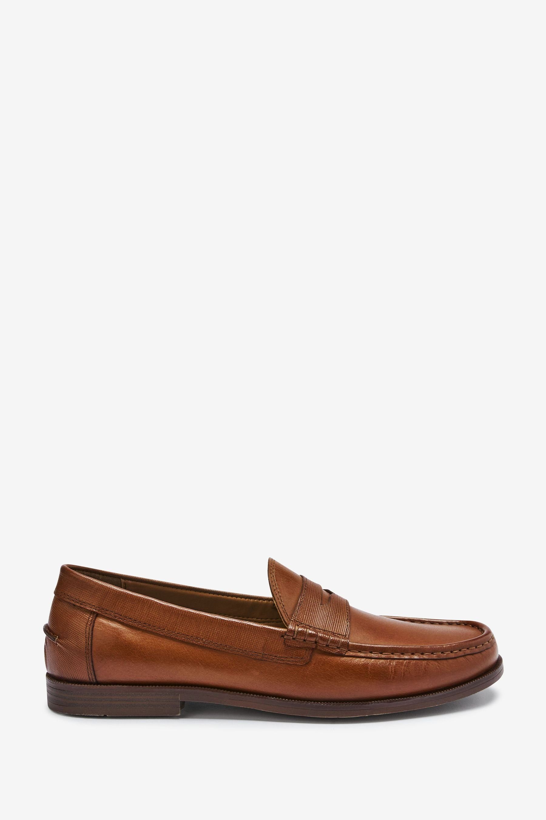 Penny Loafer aus Leder Loafer