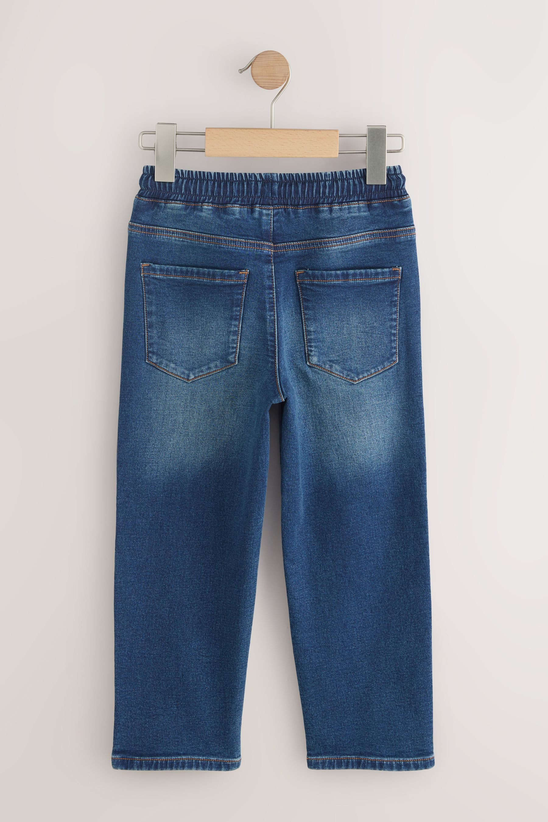 Next Loose-fit-Jeans 2er-Pack Loose Fit Stretch-Jeans mit Elastikbund (2-tlg) – Bild 2 von 5