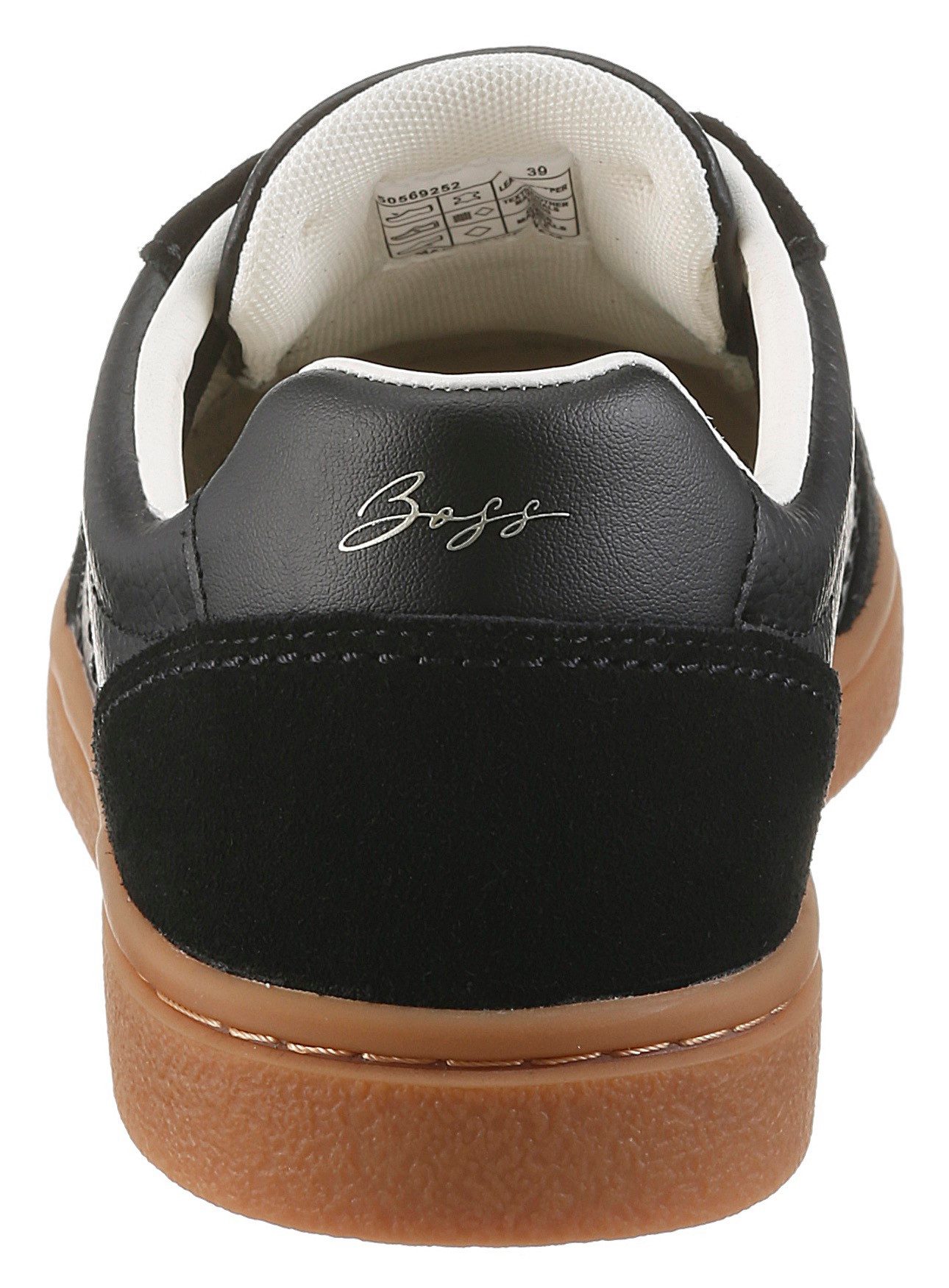 BOSS ORANGE Everlynn Sneaker Schnürschuh, Freizeitsneaker, Halbschuh mit Label