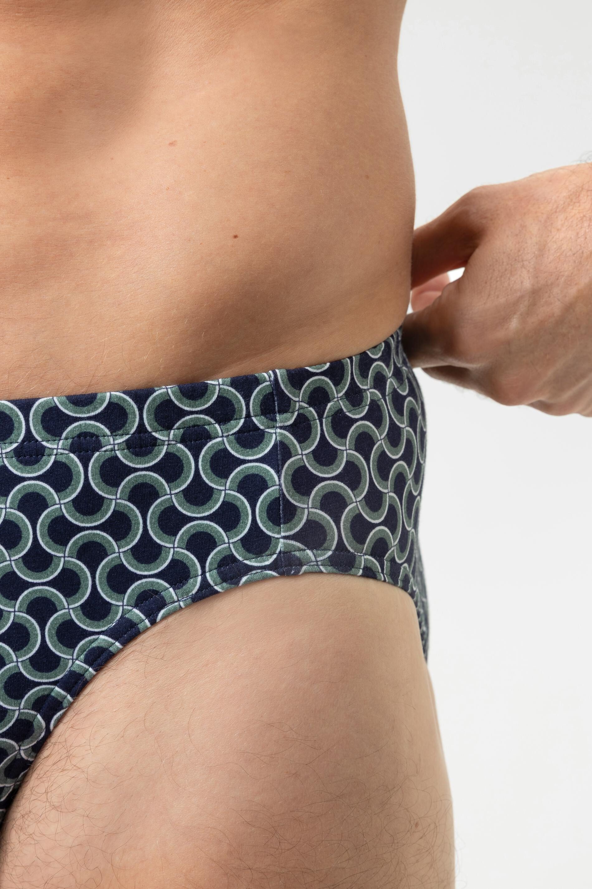 Mey Jazz-Pants Slips Mey male Jazz-Pants Serie Curves Minimal-Print (1-St., 1er-Pack) Klassischer Slip, Gemustert, Atmungsaktiv, Baumwoll-Mix