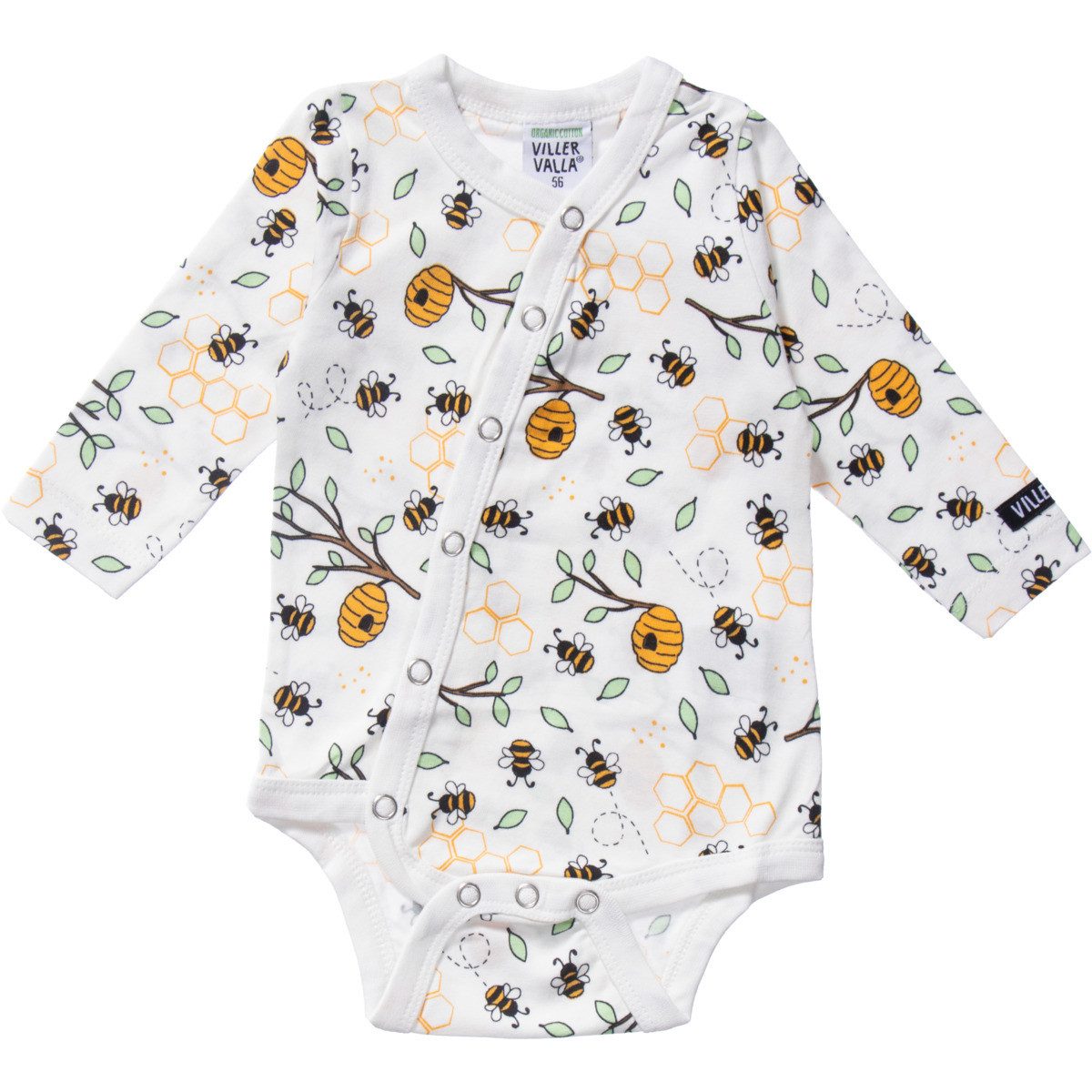 Langarmbody 0398MOA Unisex Kinder