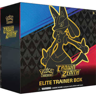 POKÉMON Sammelkarte Pokémon TCG - "Crown Zenith" Elite Trainer Box (ENG)