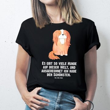 Mr. & Mrs. Panda T-Shirt Hund Cavalier King Charles Spaniel - Schwarz - Geschenk, Tierliebhabe (1-tlg)
