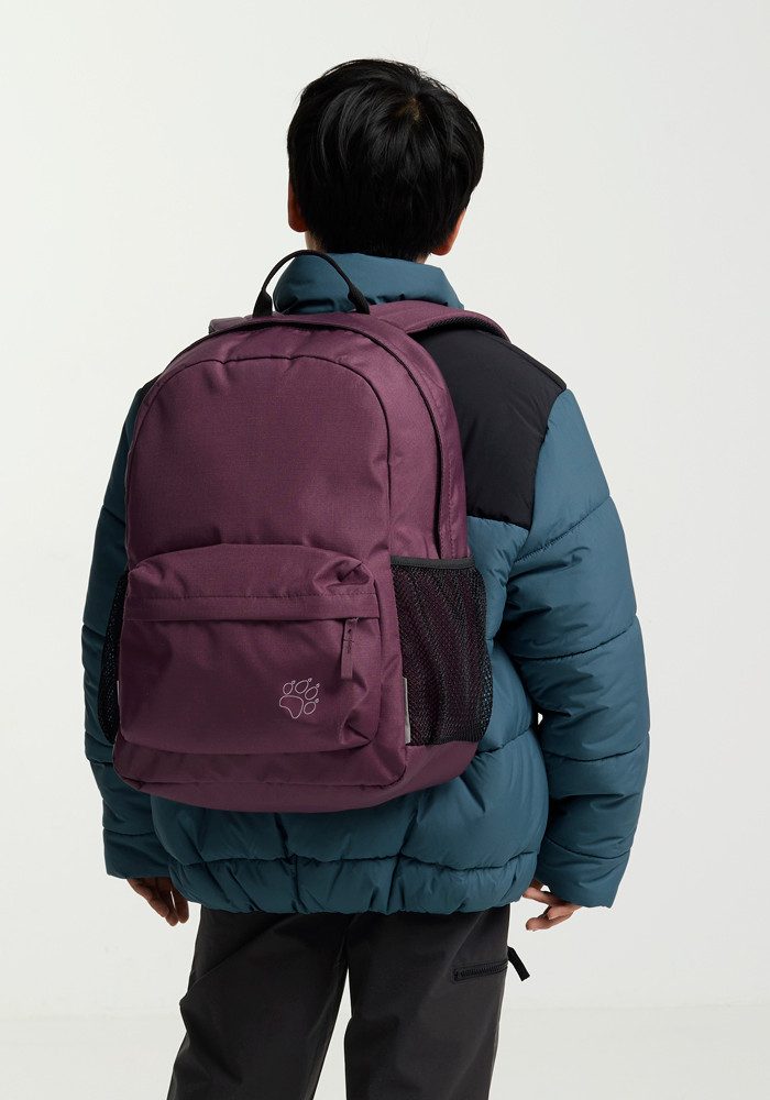 Jack Wolfskin Kinderrucksack REBEL PACK 25, 25L Kinderrucksack, robust, vielseitig