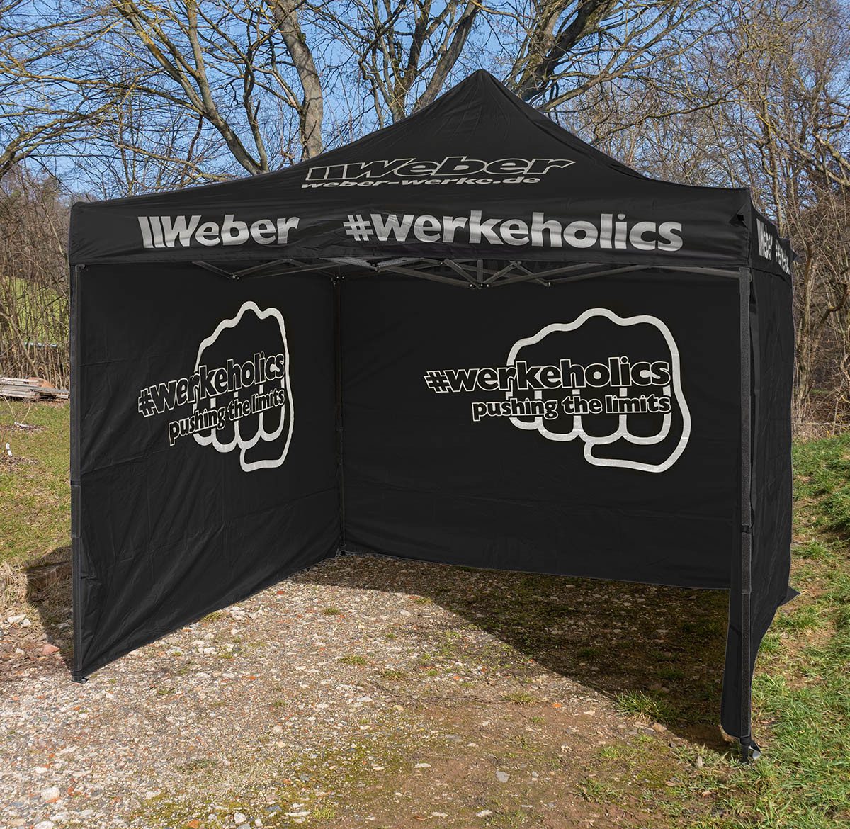 Weber GmbH Faltpavillon Weber #Werkeholics Easy-Up günstig online kaufen