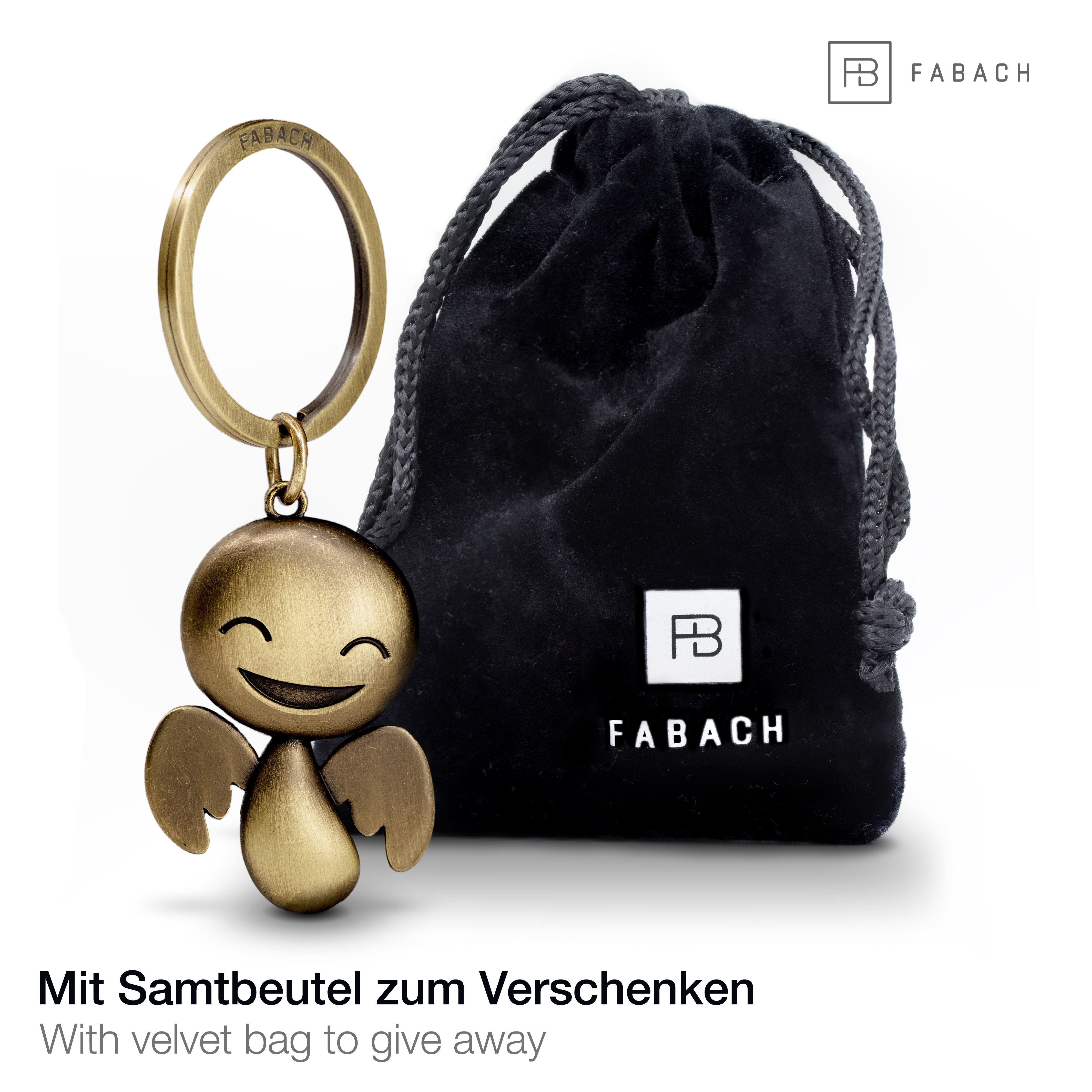 FABACH Schlüsselanhänger Schutzengel Happy - Glücksbringer Geschenk zum Füh günstig online kaufen