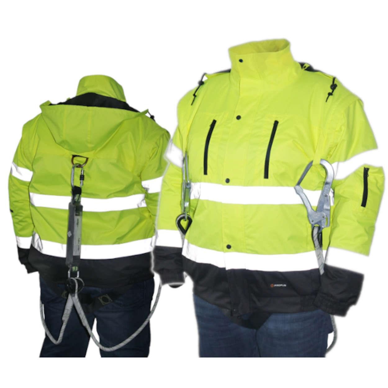 Arbeitsjacke Warnjacke Arbeitsjacke Schutzjacke KARDIF FLC Bomber Gelb