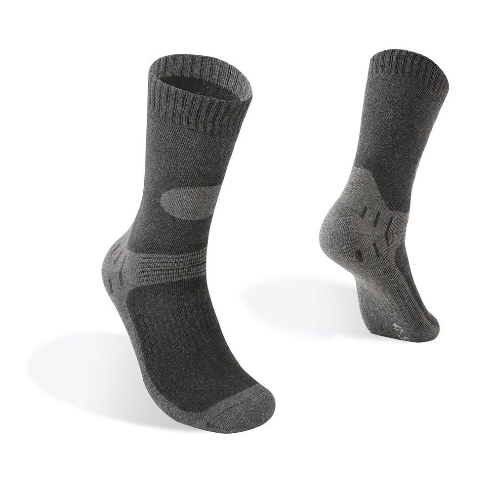 TEXEMP Thermosocken 6 Paar Thermo Dicke Herren Strümpfe Warme Damen - Mit 2 Socken Wintersocken (6-Paar) Wärmend Model Innenfrottee