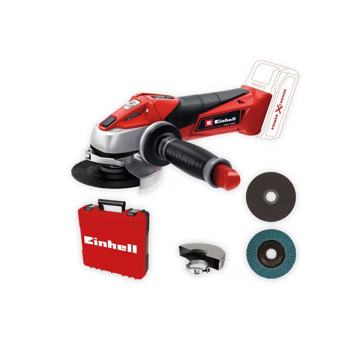 Einhell Akku-Winkelschleifer TE-AG 18/115 Li, max. 8500 U/min, (Set, inkl. günstig online kaufen