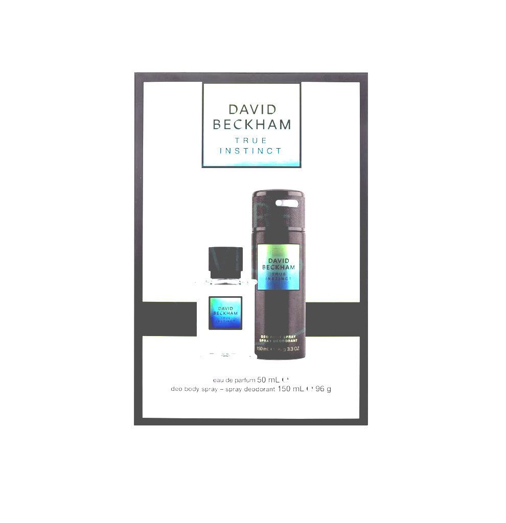 DAVID BECKHAM Eau de Parfum David Beckham True Instinct Edp 50 ml Spray + Deodorant 150 ml, 2-tlg.