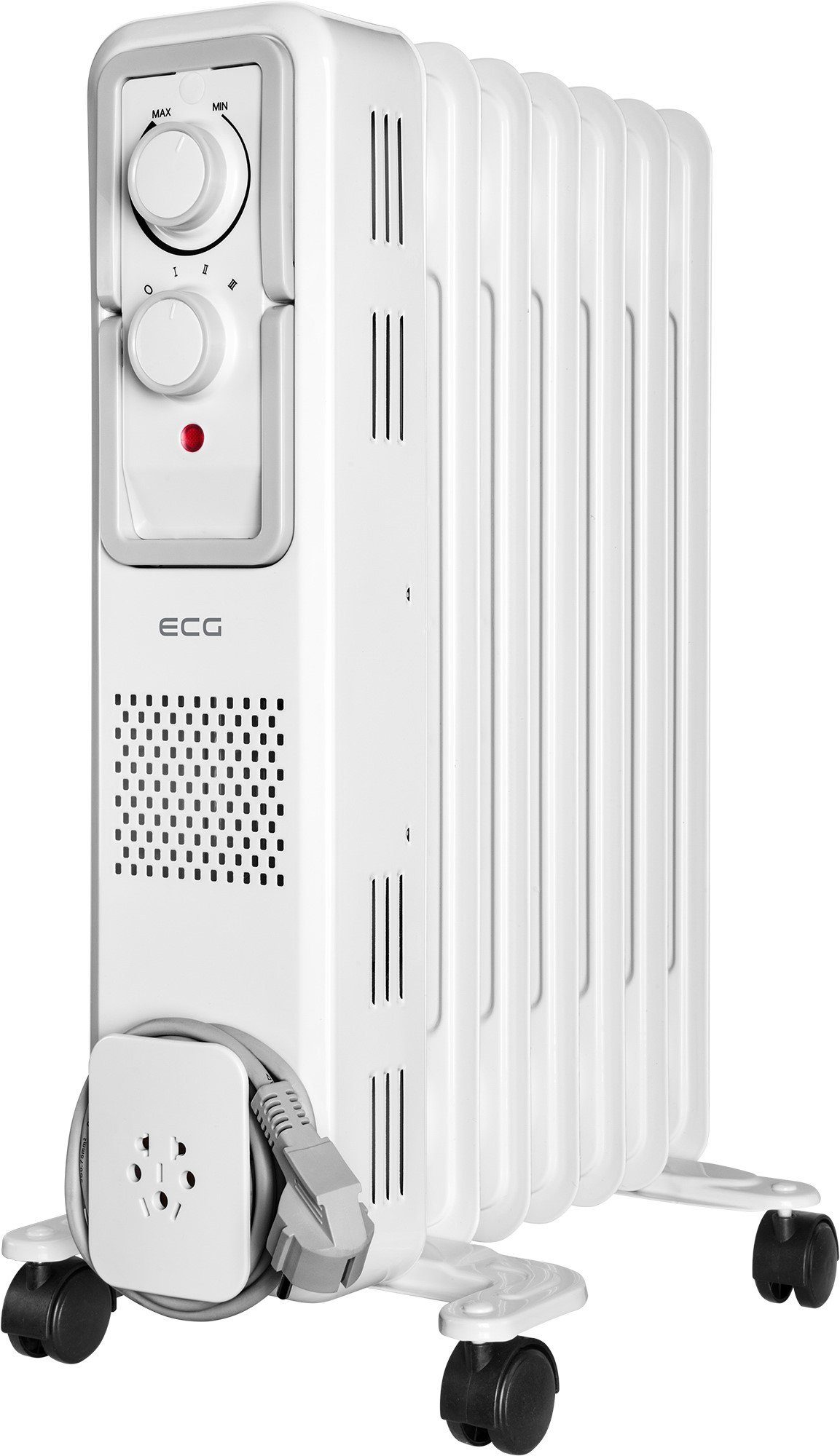 ECG Ölradiator OR 1570, 1500 W, Ölradiator mit 7 Rippen