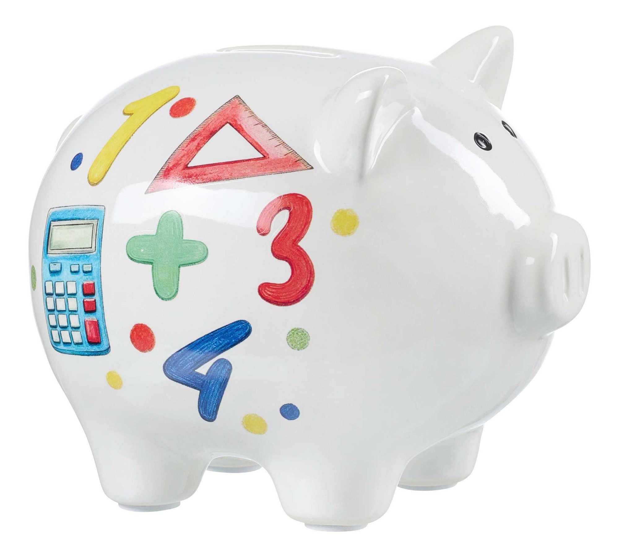 Ritzenhoff & Breker Spardose Sparschwein Piggy Zahlen Bunt