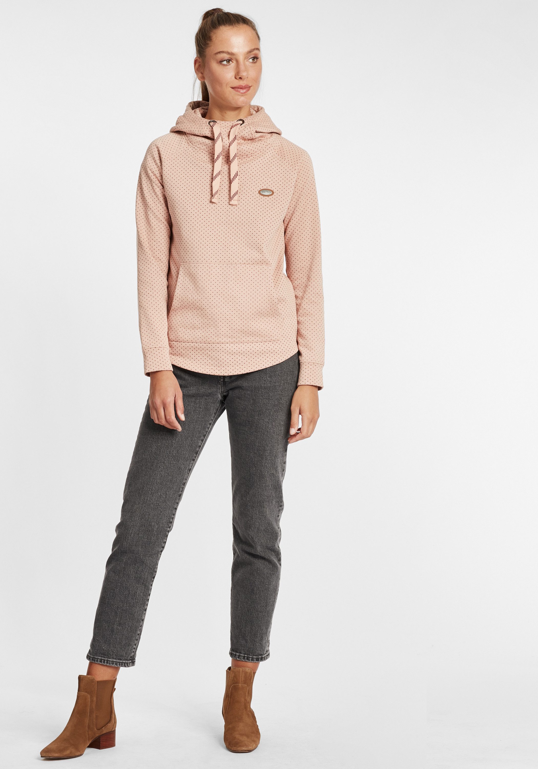OXMO Hoodie OXAmina Moderner Kapuzenpullover der günstig online kaufen