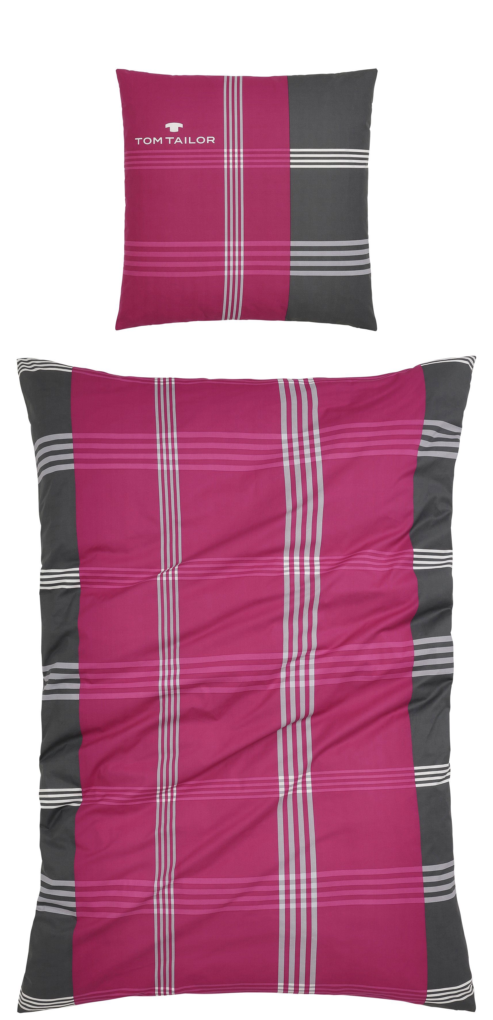 TOM TAILOR HOME Bettwäsche Ole, Biber, günstig online kaufen