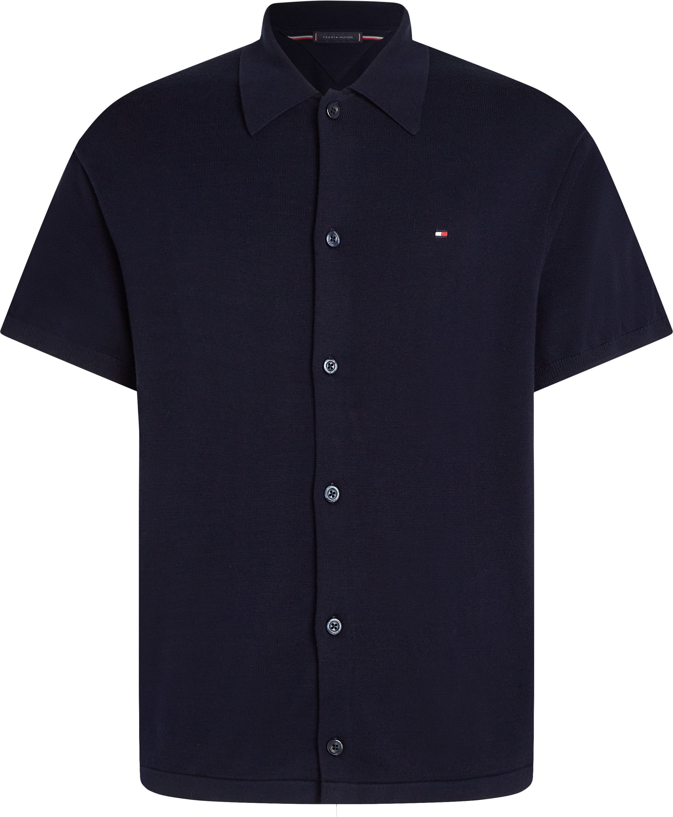 Tommy Hilfiger Kurzarmhemd ESSENTIAL COTTON SS OVER SHIRT – Bild 4 von 5