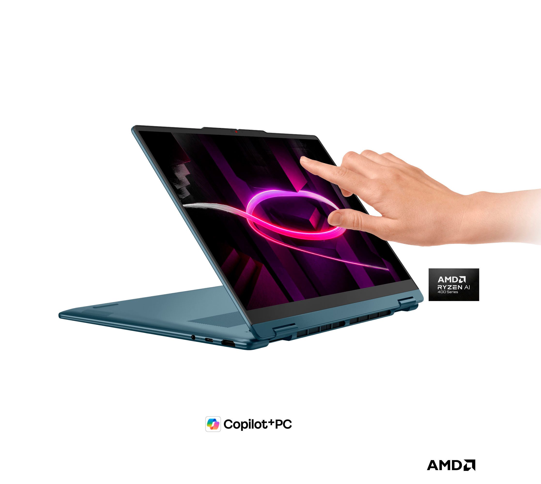 Lenovo Yoga 7 2-in-1 14AGP11 Convertible Notebook (35,56 cm/14 Zoll, AMD Ryzen™ AI 7 445, Radeon 840M, 16 GB, 512 GB SSD)