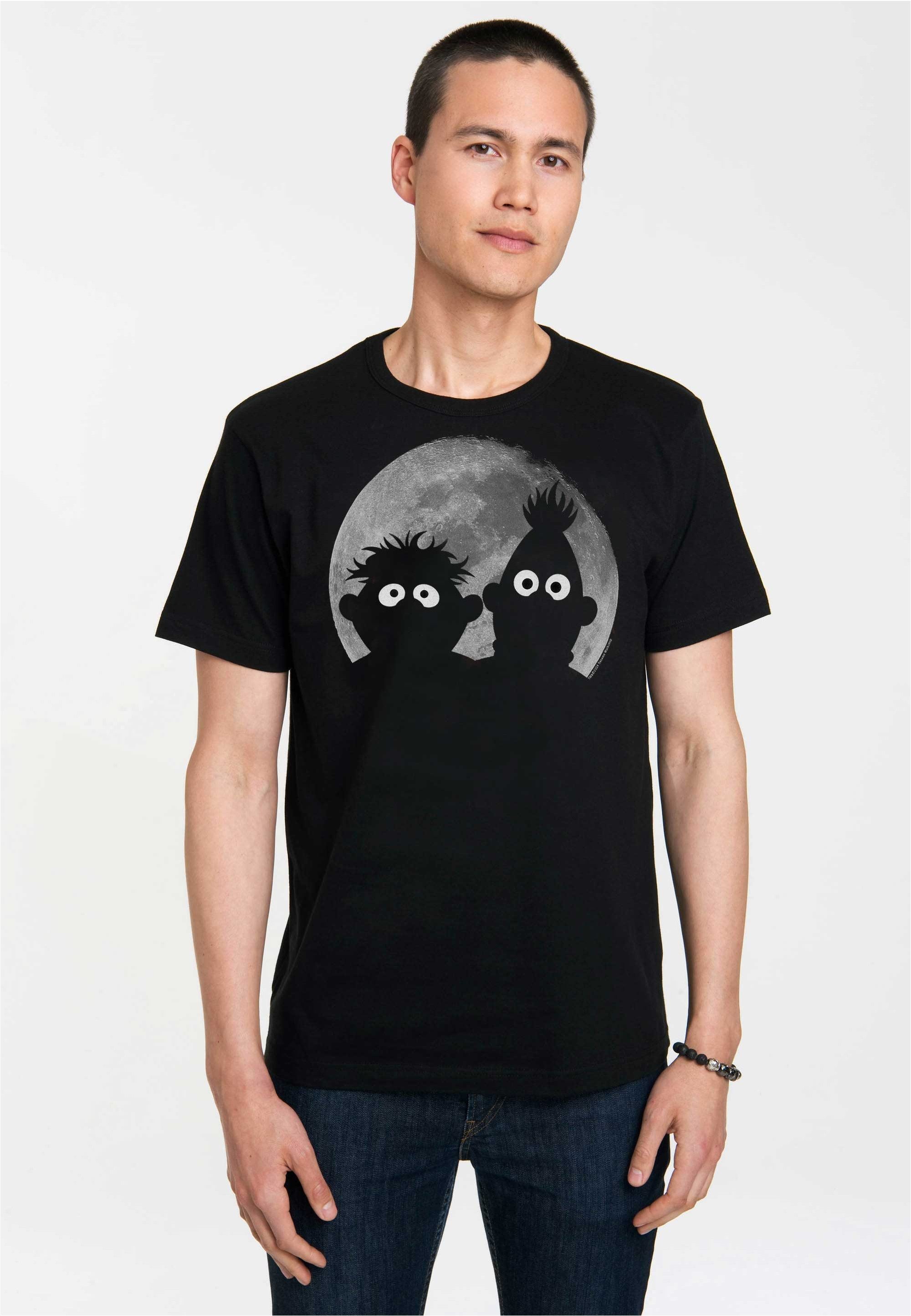 LOGOSHIRT T-Shirt Sesamstraße - Ernie & Bert mit coolem Print günstig online kaufen