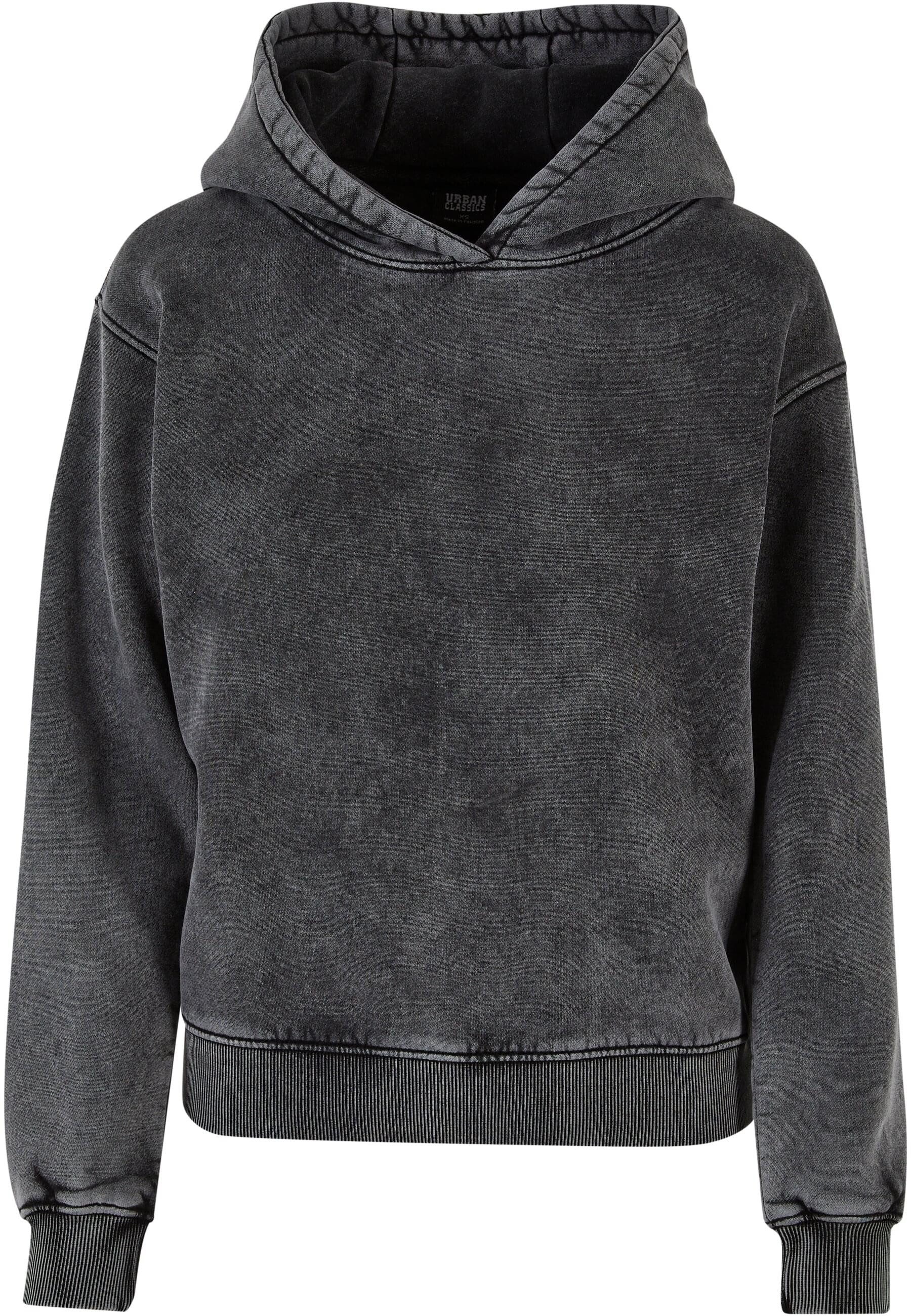 URBAN CLASSICS Kapuzenpullover Urban Classics Damen Ladies Stone Washed Hoo günstig online kaufen