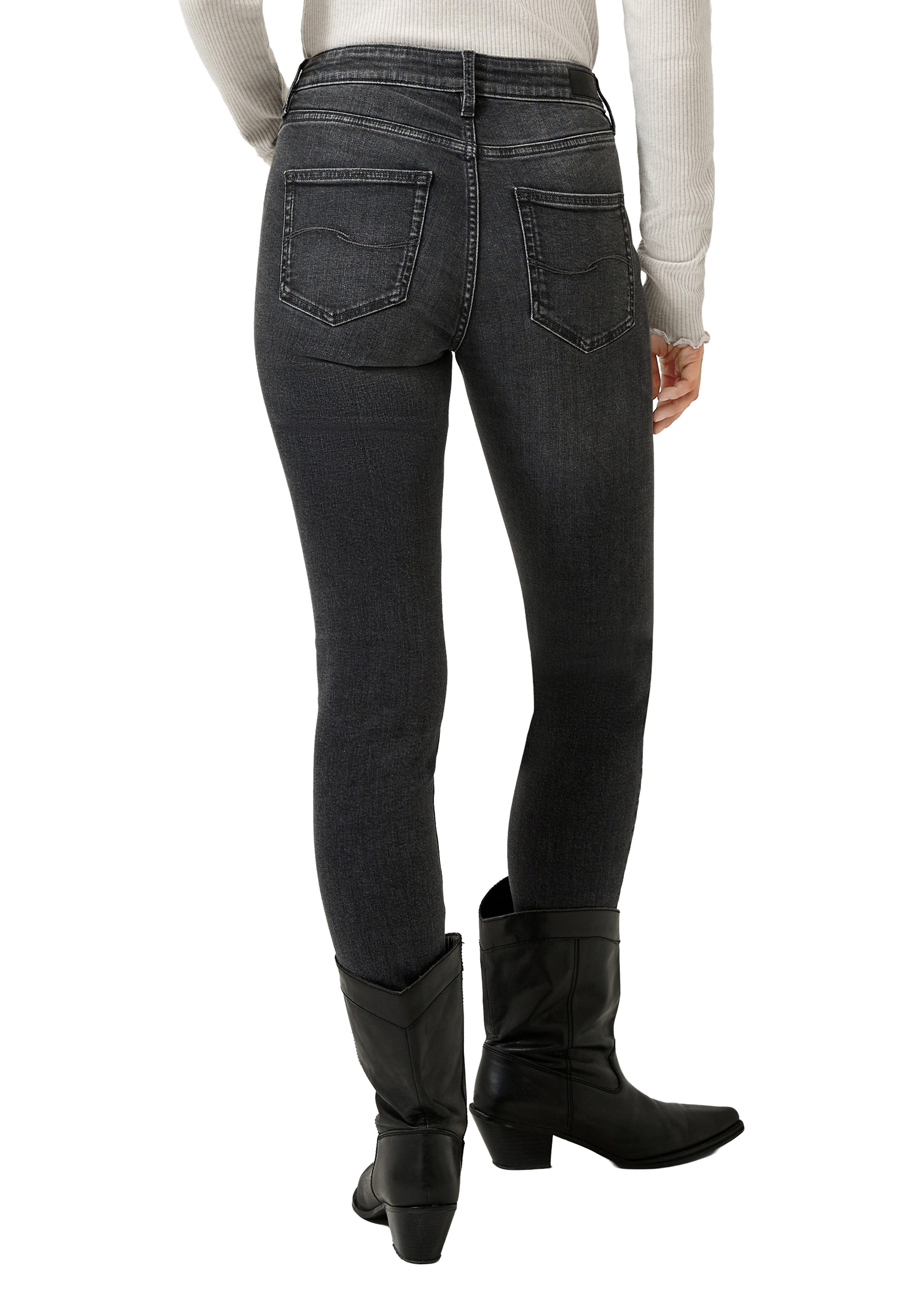 QS Stretch-Hose Slim Fit Jeans mit Stretch