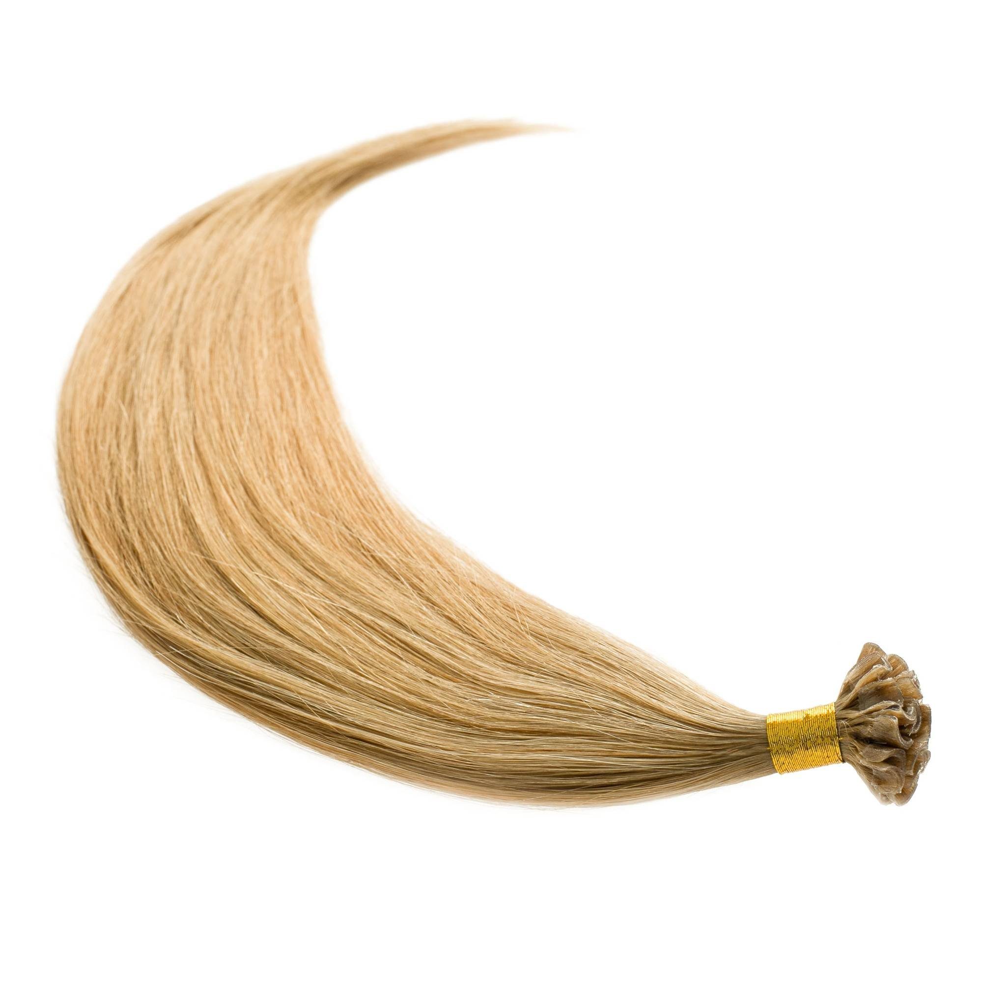 40cm Echthaar-Extension Extensions Premium Lichtblond #9/31 hair2heart Bonding Gold-Asch