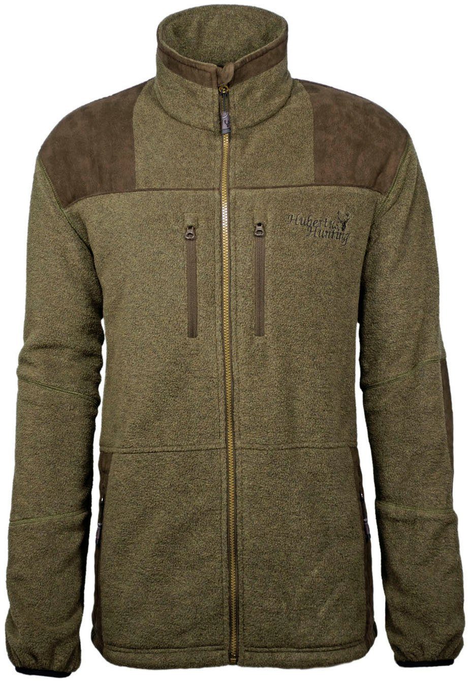 Hubertus® Hunting Outdoorjacke Jagd-Fleecejacke "Lahti" oliv/braun günstig online kaufen