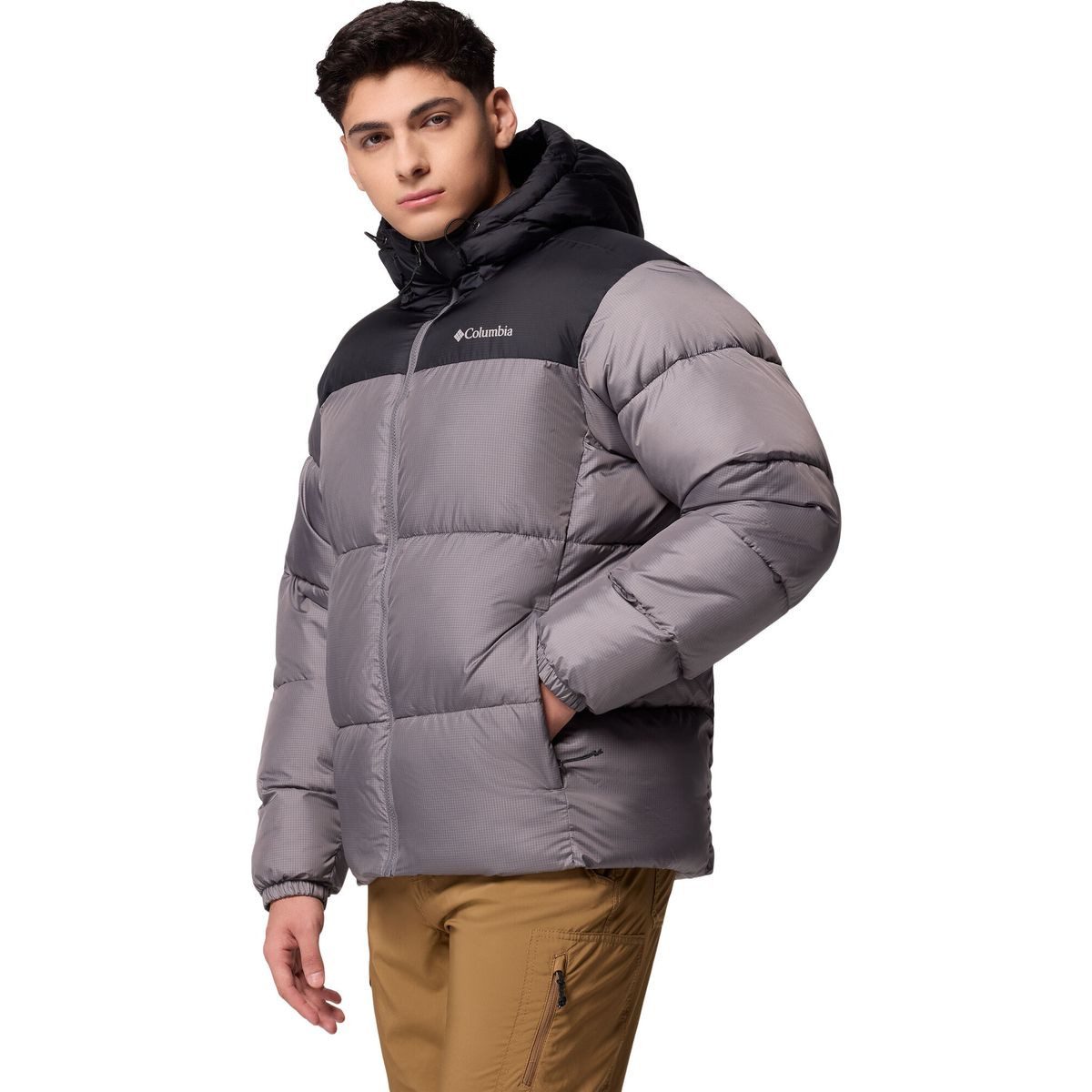 Columbia Steppjacke Puffect II Hooded Jacket Herren-Steppjacke mit wasserabweisendem Material und recycelter