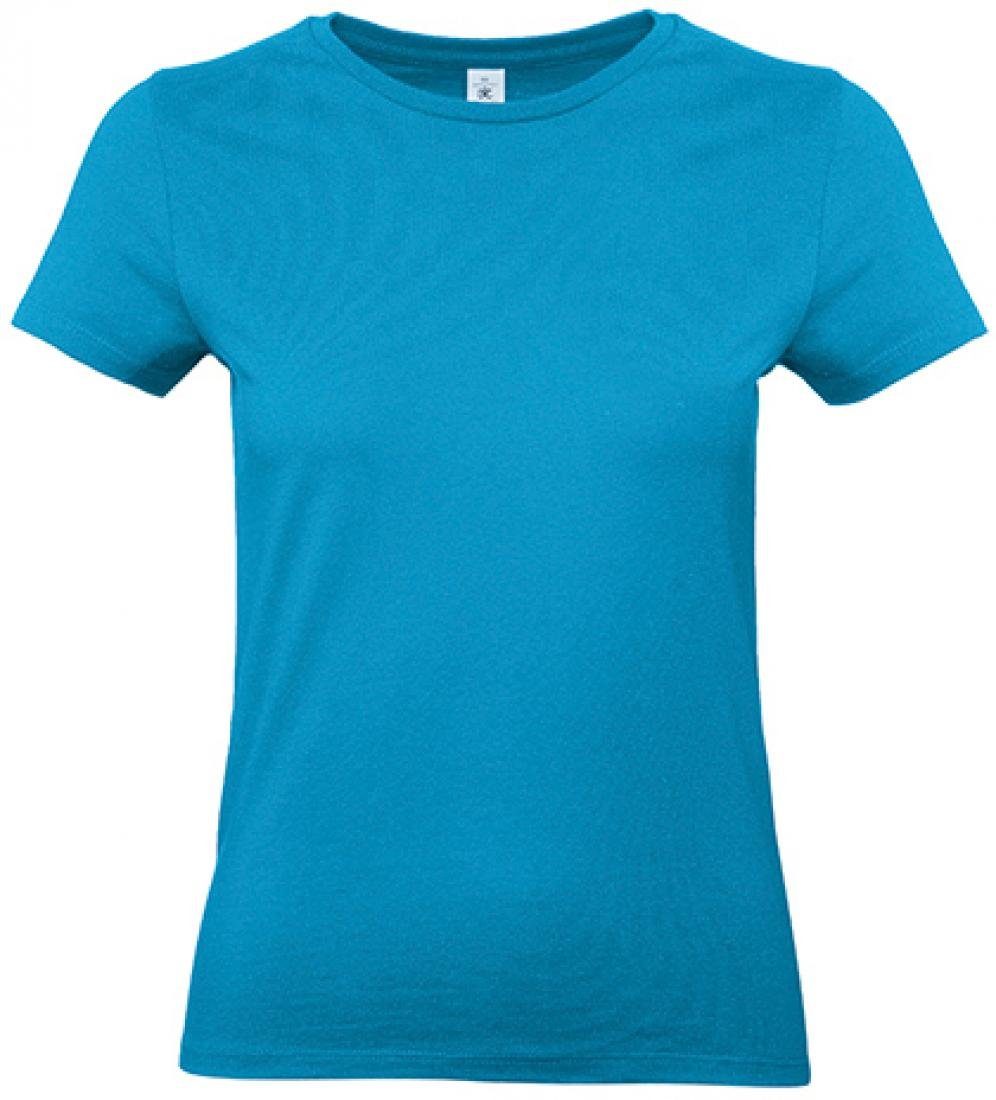 Rundhalsshirt Damen T-Shirt 100 E190