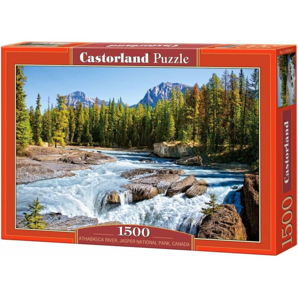Castorland Puzzle Puzzle Athabasca River, Jasper National Park 1500 Teile, Puzzleteile