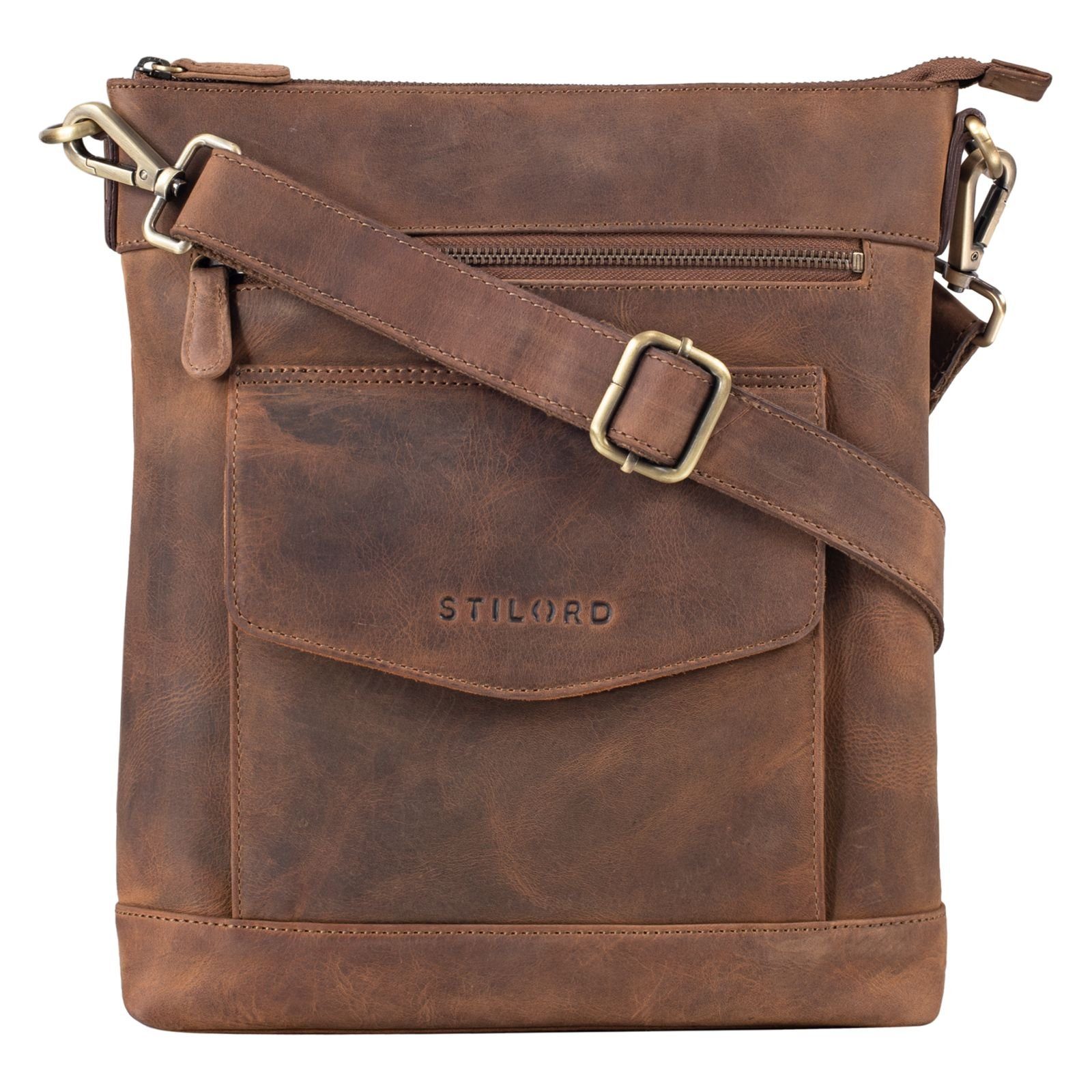 Handtasche "Mailo" Vintage Ledertasche