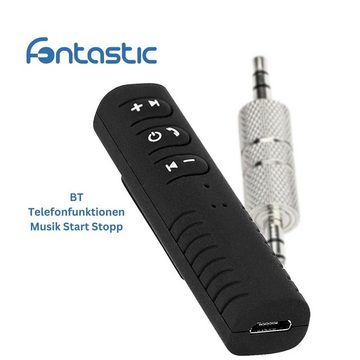 fontastic Drahtloser Receiver Twister Bluetooth-Adapter 3,5-mm-Klinke zu Micro-USB, Paralellverbinder