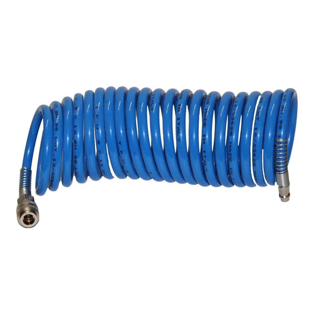 Aerotec Druckluftschlauch Aerotec Spiralschlauch ST 5,5 x 5 Meter PU