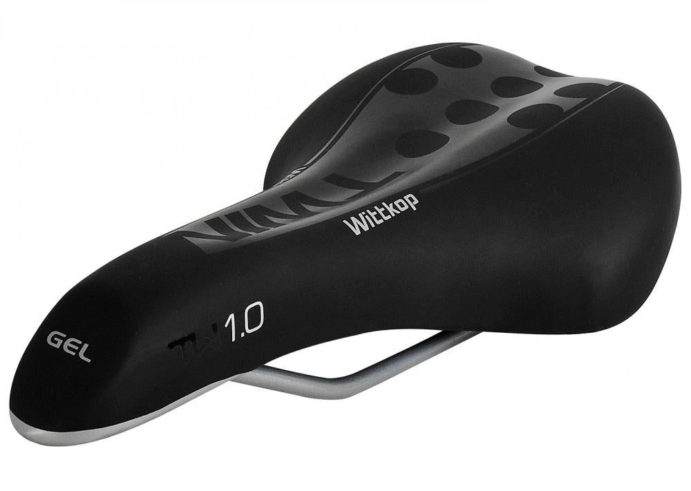 Wittkop Fahrradsattel Wittkop Sättel TWIN 1.0 Trekking Maße: 270x145mm mit Gel Pad