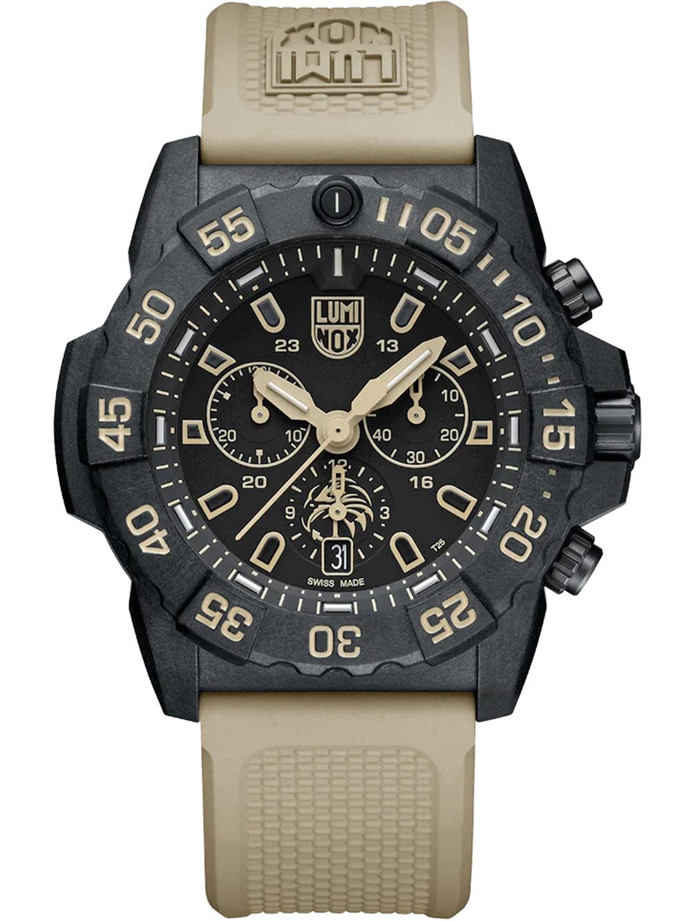 Luminox Quarzuhr Luminox XS.3590.NSF.SET Herrenuhr Navy Seal Foundation Chronograph Set Luminox XS.3590.NSF.SET Herrenuhr Navy Seal Foundation Chronograph Set 45mm 20ATM