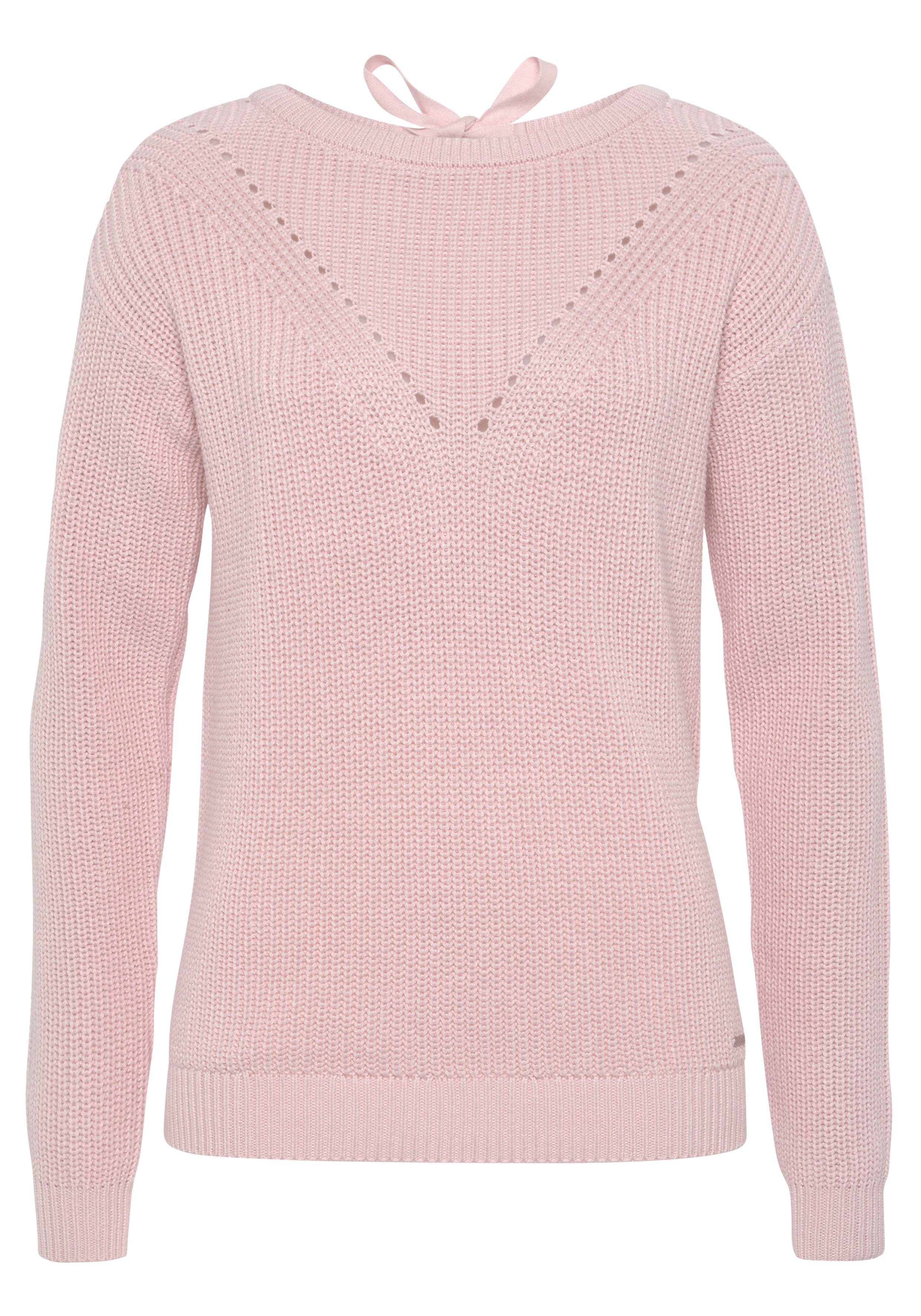 Laura Scott Strickpullover mit Schleifen-Detail