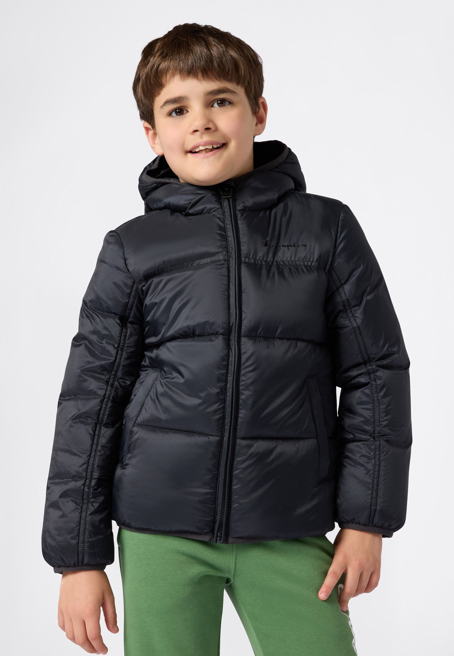 Champion Steppjacke Colorblock Outdoor Hooded Jacket günstig online kaufen